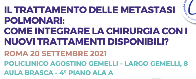 Il Trattamento delle metastasi polmonari: come integrare la chirurgia con i nuovi trattamenti disponibili?